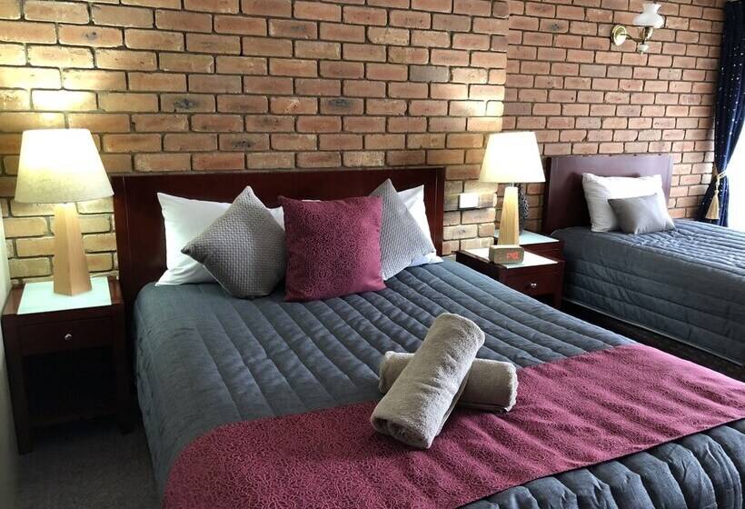 디럭스 룸, Jolly Swagman Motor Inn Euroa