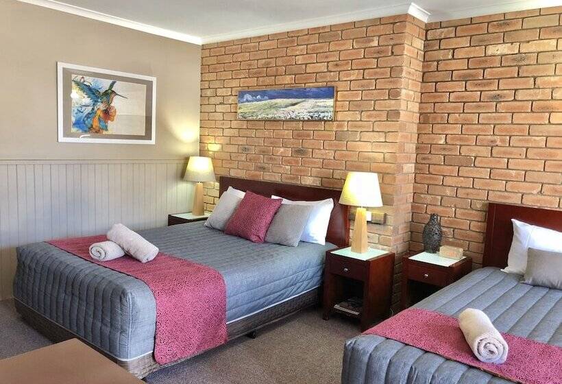 디럭스 룸, Jolly Swagman Motor Inn Euroa