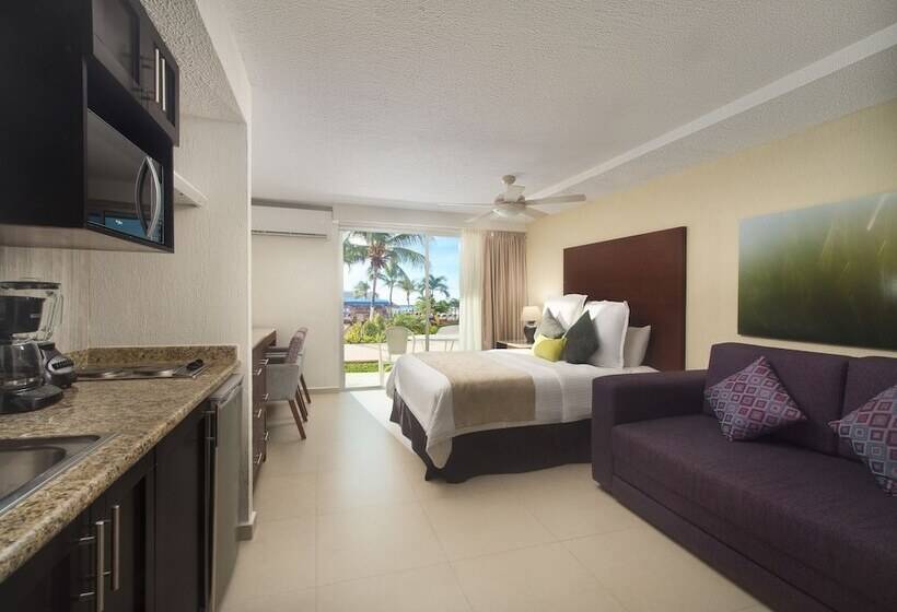 디럭스 룸 가든 전망, El Cid La Ceiba Beach