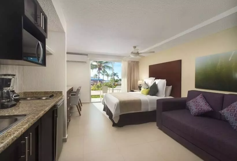 اتاق لوکس با چشم‌انداز باغ, El Cid La Ceiba Beach