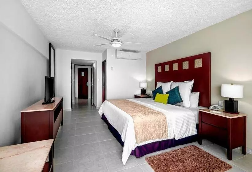 اتاق لوکس با چشم‌انداز باغ, El Cid La Ceiba Beach