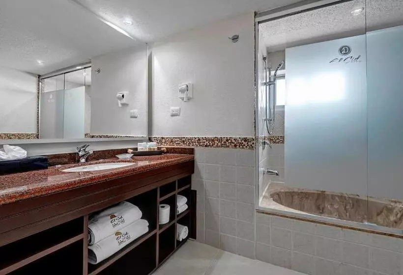 اتاق لوکس با چشم‌انداز دریا, El Cid La Ceiba Beach