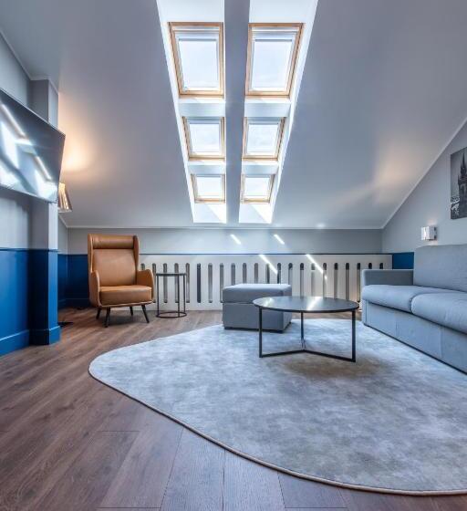 Suíte Dúplex, Radisson Blu Hotel Prague