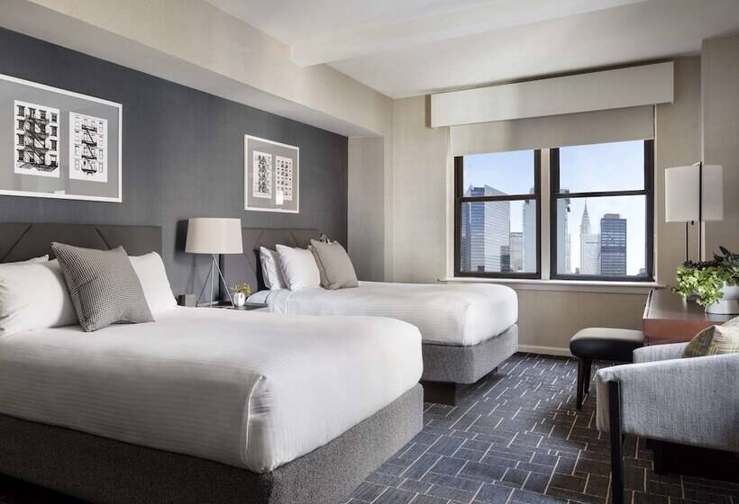带2个双人床的标准工作室, The Shelburne Sonesta New York