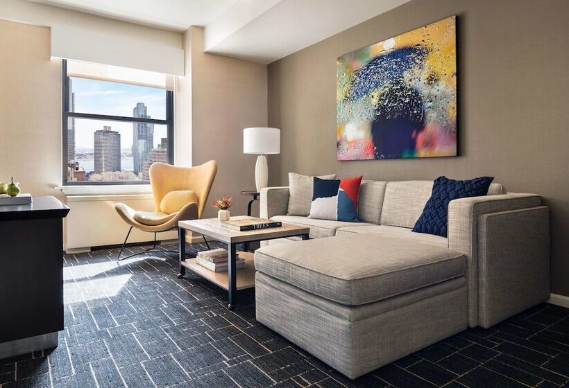 带1个卧室的带阳台的公寓, The Shelburne Sonesta New York