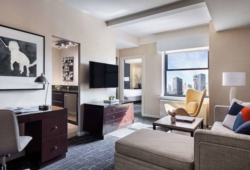 带1个卧室的带阳台的公寓, The Shelburne Sonesta New York