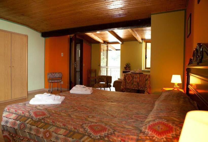 חדר סטנדרט לארבעה, Valle Pesio Ristorante