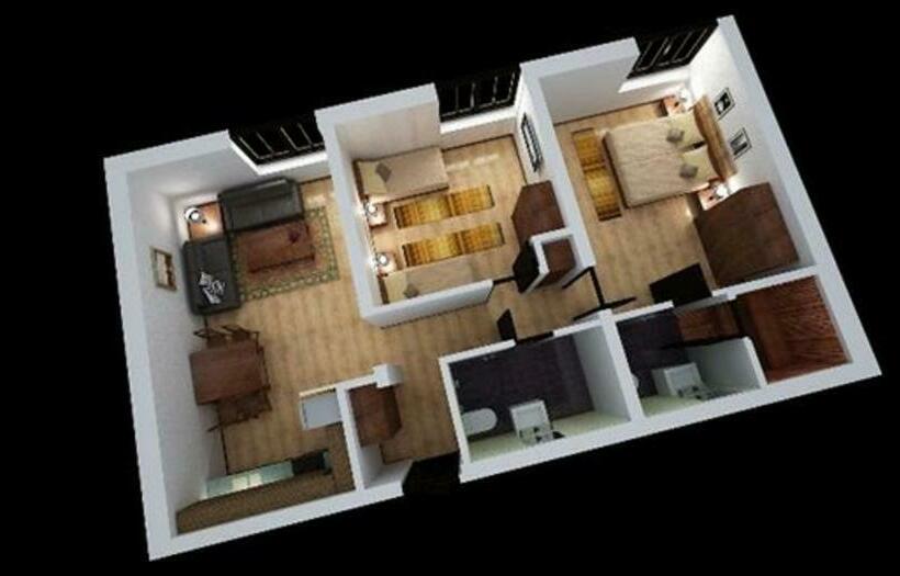 침실 2개 아파트, Vemdalsskalets Högfjällshotell & Lägenheter