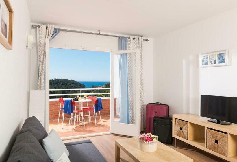 带1个卧室的带海景的公寓, Apartaments Els Llorers