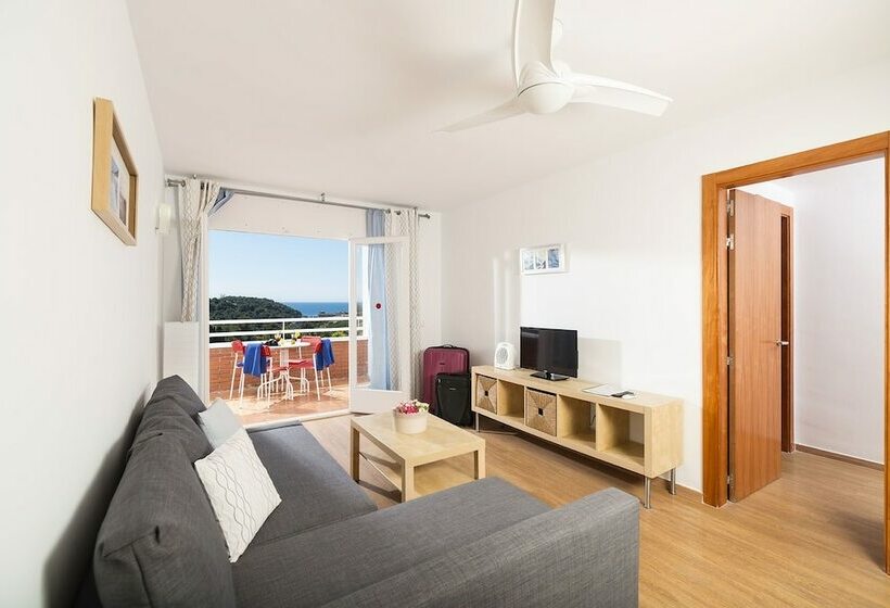 带1个卧室的带海景的公寓, Apartaments Els Llorers
