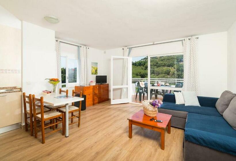 带1个卧室带观景的公寓, Apartaments Els Llorers