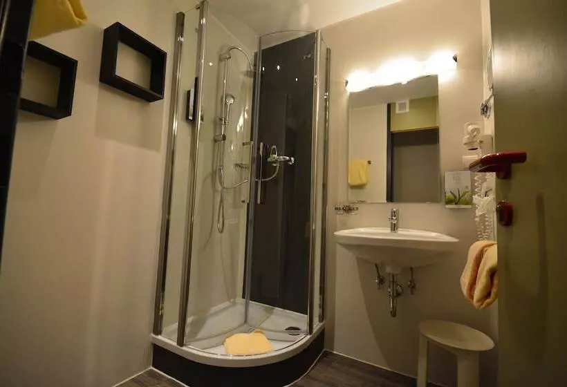 اتاق استاندارد با چشم‌انداز باغ, Parkhotel Brunauer