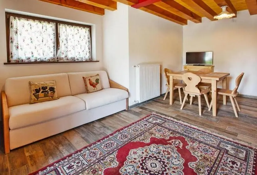 １ベッドルームのスーペリアアパートメント, Albergo Diffuso Col Gentile Socchieve