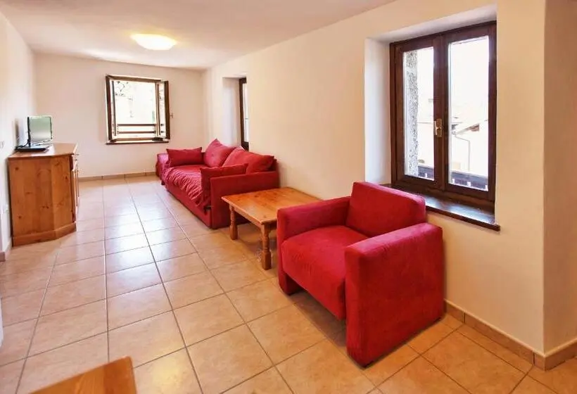 バルコニー付き１ベッドルームアパートメント, Albergo Diffuso Col Gentile Socchieve