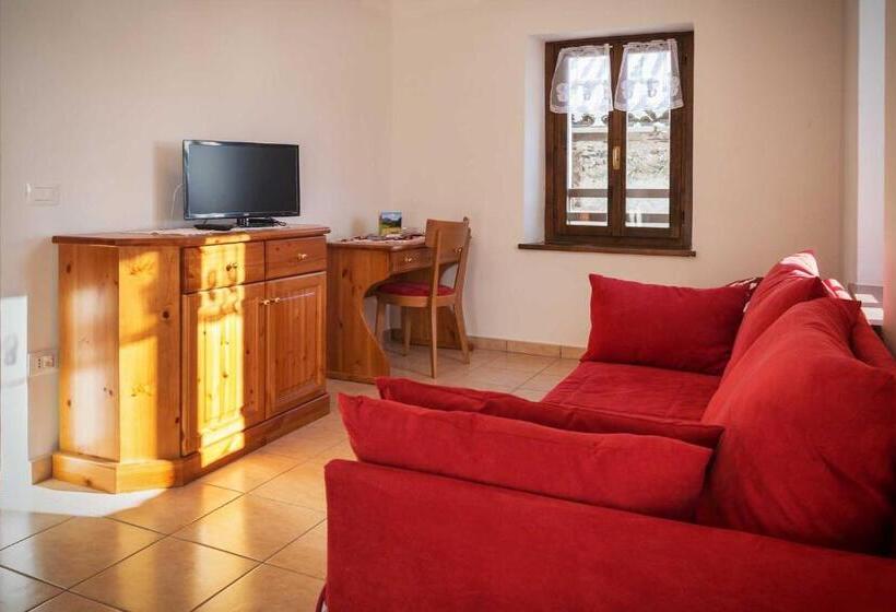 شقة غرفة نوم واحدة مزودة بشُرفة, Albergo Diffuso Col Gentile Socchieve