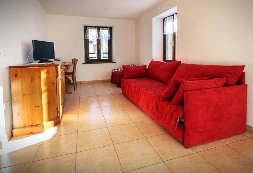 شقة غرفة نوم واحدة مزودة بشُرفة, Albergo Diffuso Col Gentile Socchieve