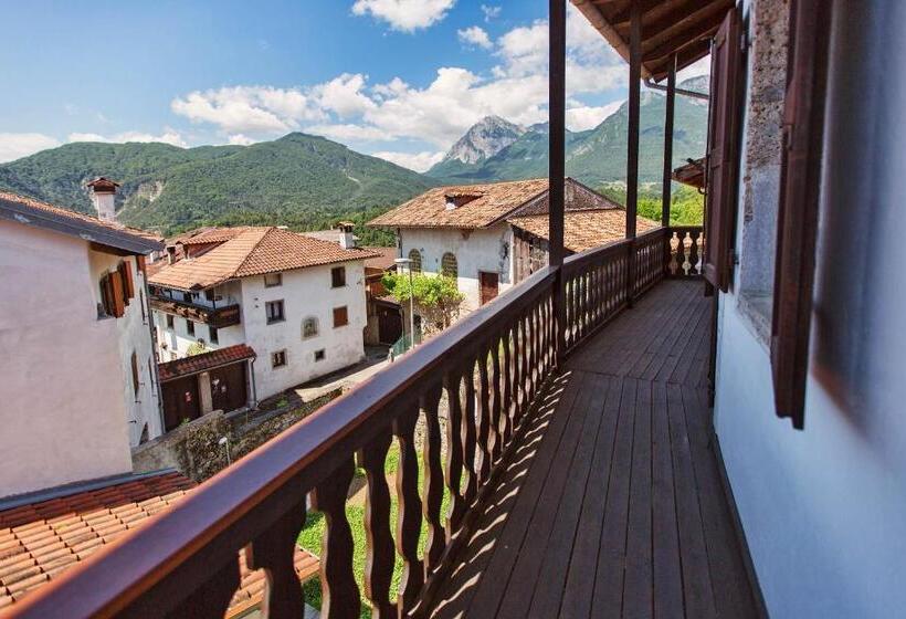 شقة غرفة نوم واحدة مزودة بشُرفة, Albergo Diffuso Col Gentile Socchieve