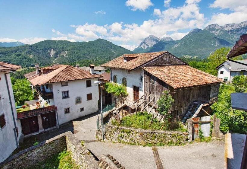 Апартаменты 1 Спальня с Балконом, Albergo Diffuso Col Gentile Socchieve