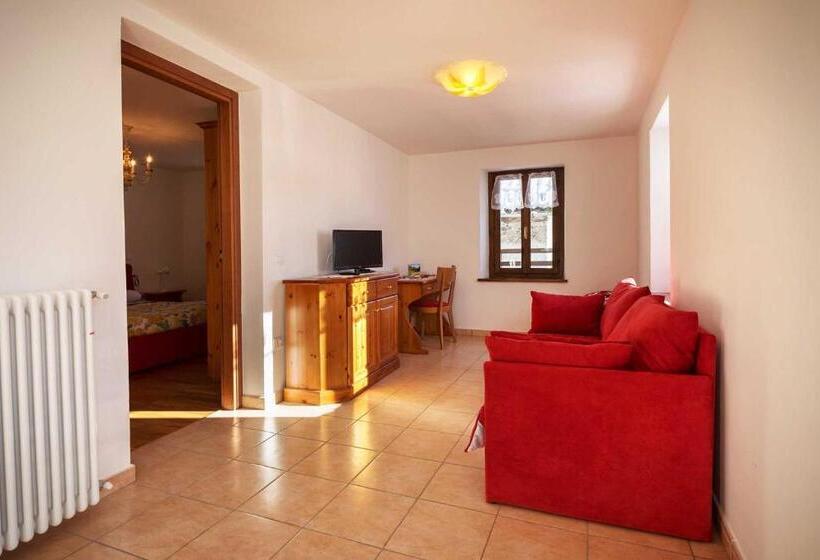 شقة غرفة نوم واحدة مزودة بشُرفة, Albergo Diffuso Col Gentile Socchieve