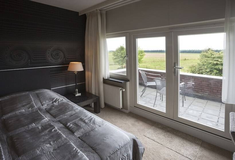 带阳台的豪华间, Villa Het Bascour