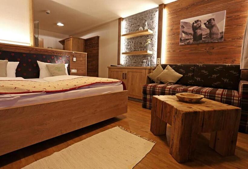 غرفة ديلوكس مزودة بشرفة, Lustiger Hirsch