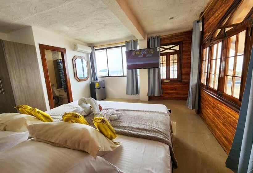Standaardkamer met Uitzicht op Zee, Hostal Poseidon