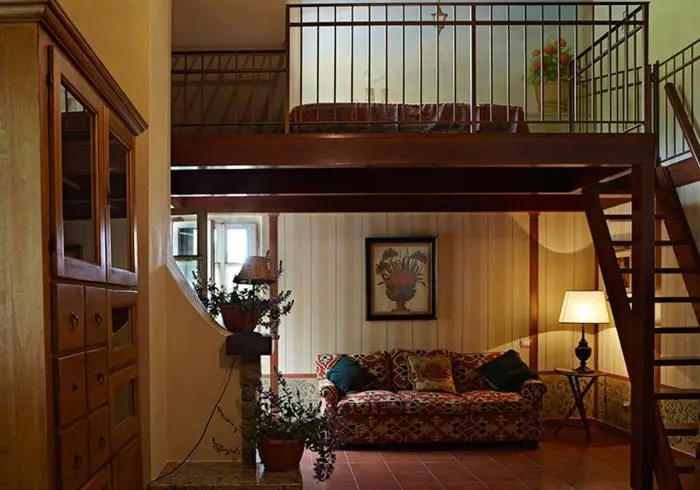 テラス付き1ベッドルームアパートメント, Agriturismo La Carreccia