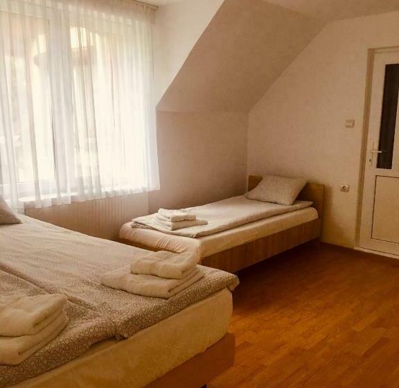Standard Triple Room with Terrace, Pensiune La Mama