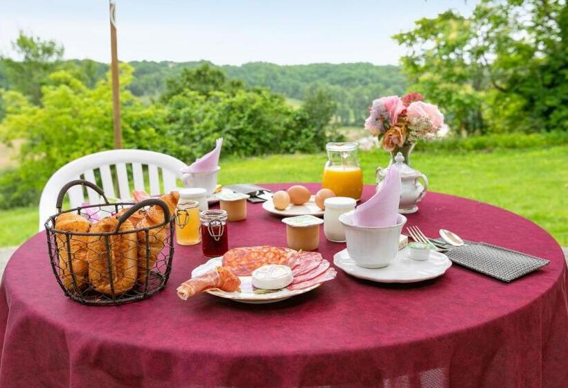 Апартаменты 1 Спальня Вид на Сад, Le Mas Des Papillons Chambre D Hôtes B&b