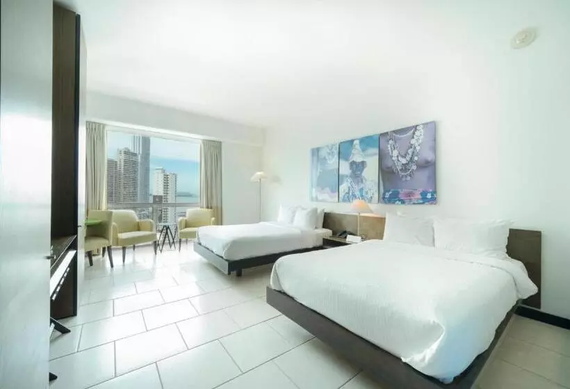 اتاق لوکس با چشم‌انداز دریا, Decapolis Hotel Panama City
