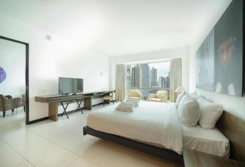 주니어 스위트 바다 전망, Decapolis Hotel Panama City