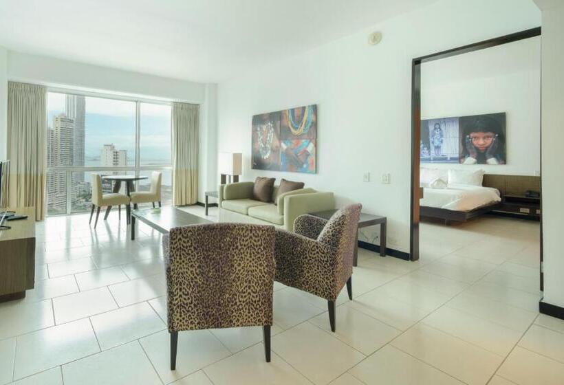 주니어 스위트 바다 전망, Decapolis Hotel Panama City