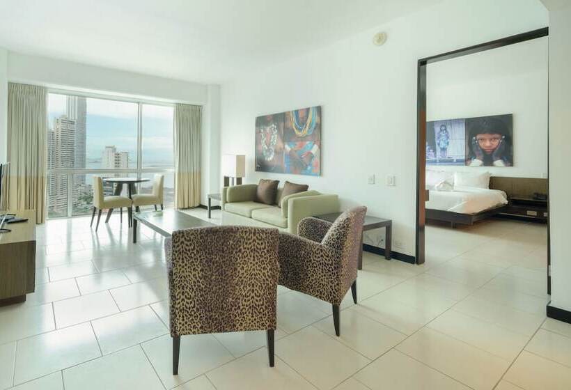 주니어 스위트 바다 전망, Decapolis Hotel Panama City