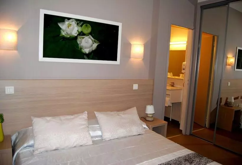 اتاق استاندارد, Logis Hôtel Du Midi   Rodez Centre Ville