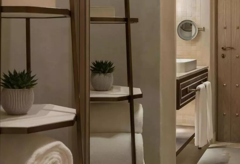 اتاق دلوکس با تخت کینگ و چشمانداز, Bab Al Shams, A Rare Finds Desert Resort, Dubai