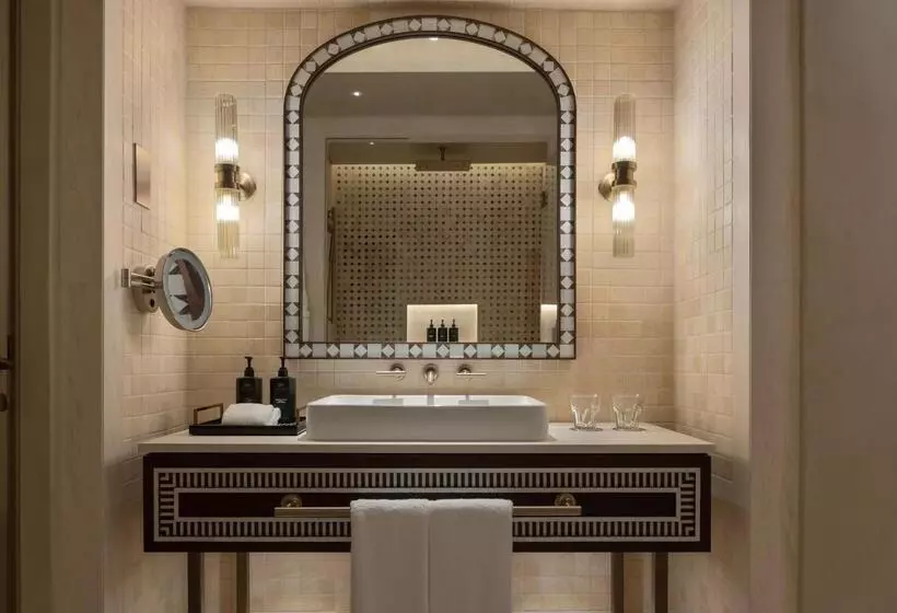 اتاق دلوکس با تخت کینگ و چشمانداز, Bab Al Shams, A Rare Finds Desert Resort, Dubai