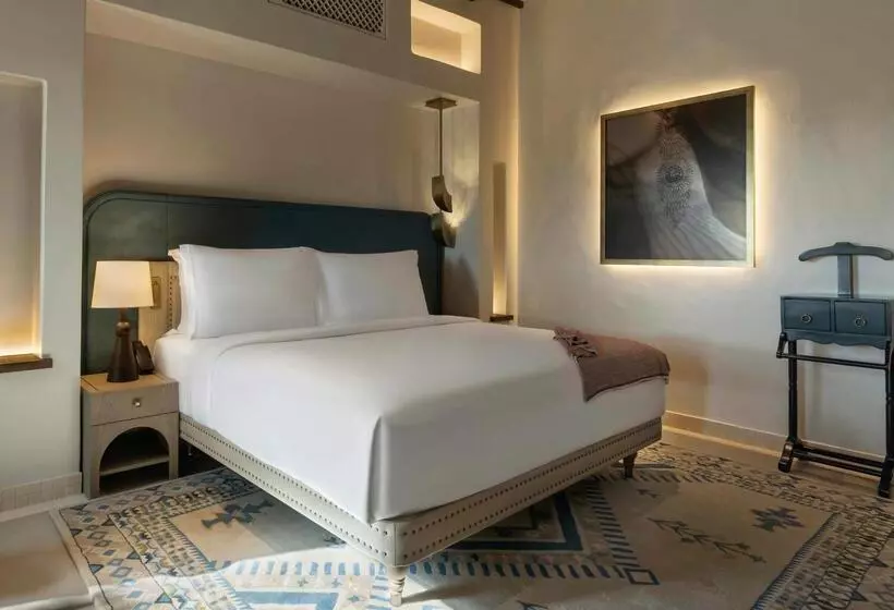 اتاق دلوکس با تخت کینگ و چشمانداز, Bab Al Shams, A Rare Finds Desert Resort, Dubai
