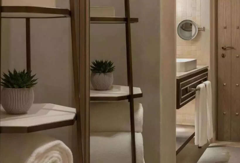 اتاق دلوکس با تخت کینگ و چشمانداز, Bab Al Shams, A Rare Finds Desert Resort, Dubai