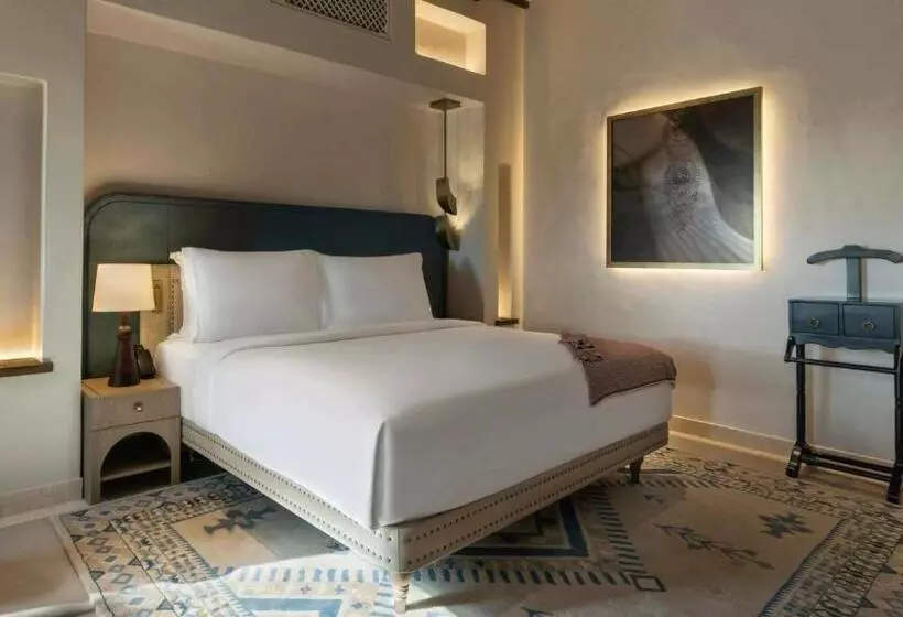 اتاق دلوکس با تخت کینگ و چشمانداز, Bab Al Shams, A Rare Finds Desert Resort, Dubai