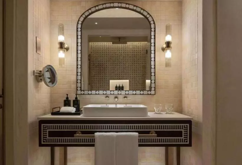 اتاق دلوکس با تخت کینگ و چشمانداز, Bab Al Shams, A Rare Finds Desert Resort, Dubai