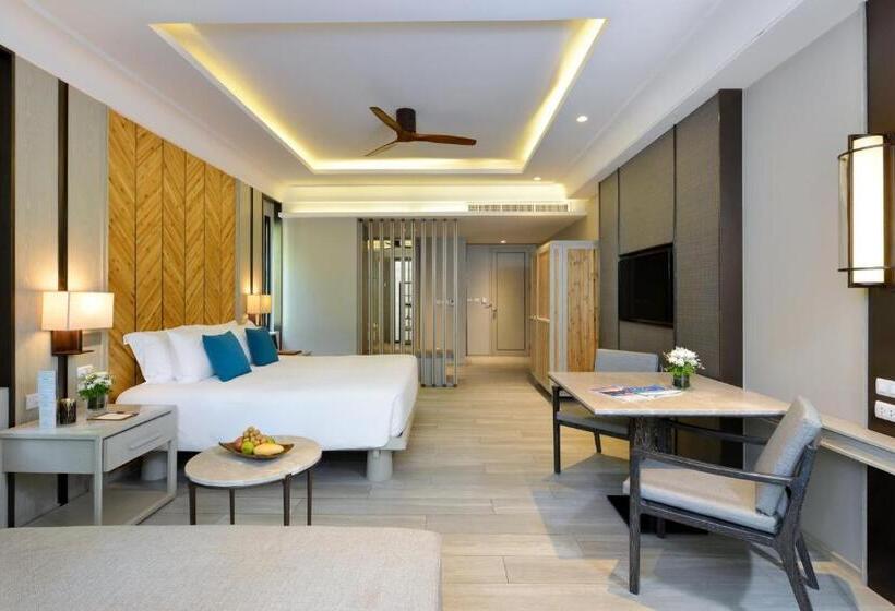 キングサイズベッドのスタンダードルーム, Layana Resort & Spa Adult Only Sha Extra Plus