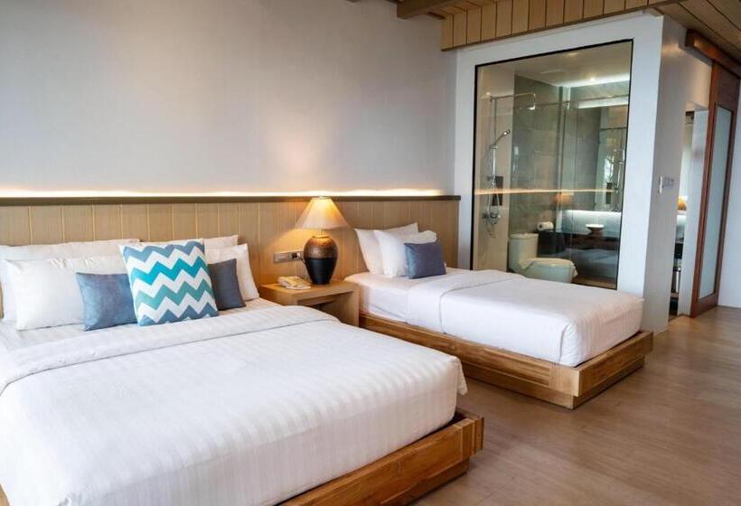 豪华房间, Coral Cliff Beach Resort Samui   Sha Plus