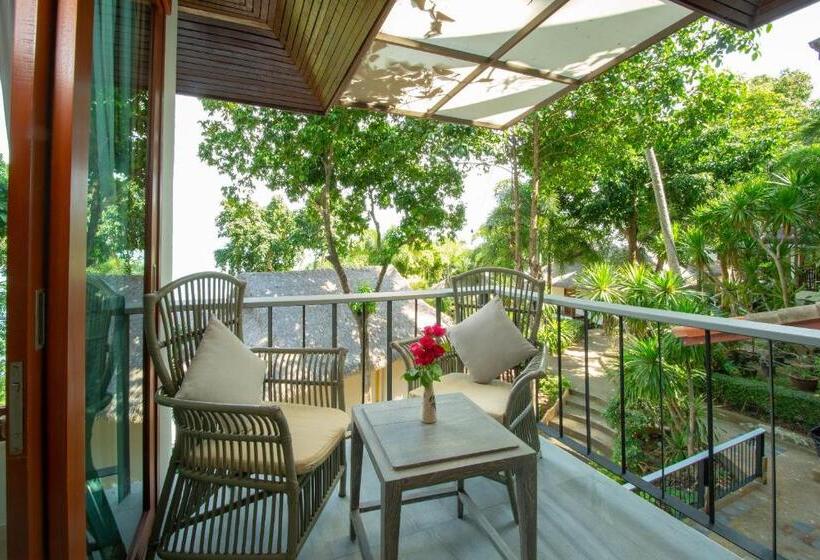 带阳台的豪华间, Coral Cliff Beach Resort Samui   Sha Plus