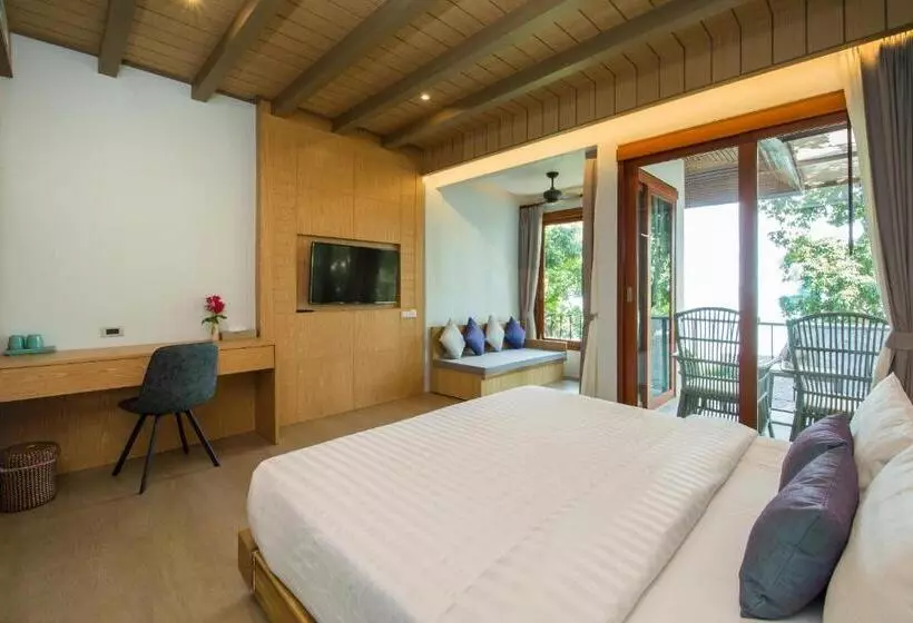 اتاق لوکس با بالکن, Coral Cliff Beach Resort Samui   Sha Plus