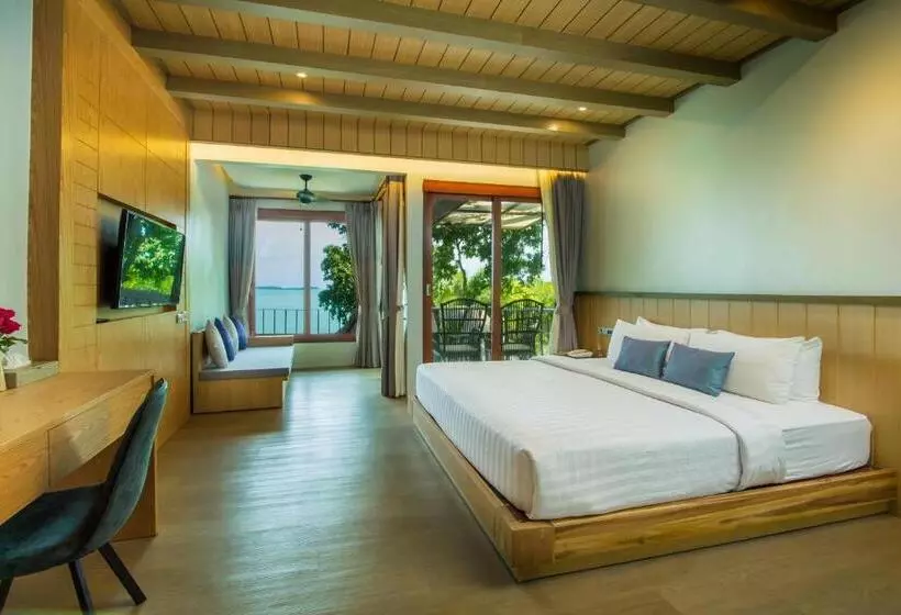 اتاق لوکس با بالکن, Coral Cliff Beach Resort Samui   Sha Plus