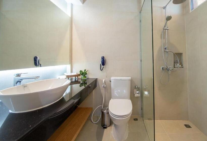 带1个卧室和海景的别墅, Coral Cliff Beach Resort Samui   Sha Plus