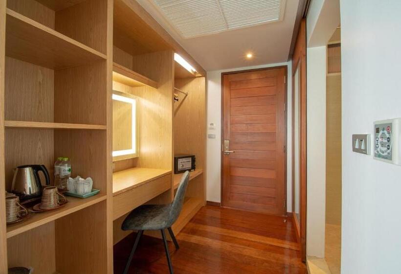 带1个卧室和海景的别墅, Coral Cliff Beach Resort Samui   Sha Plus