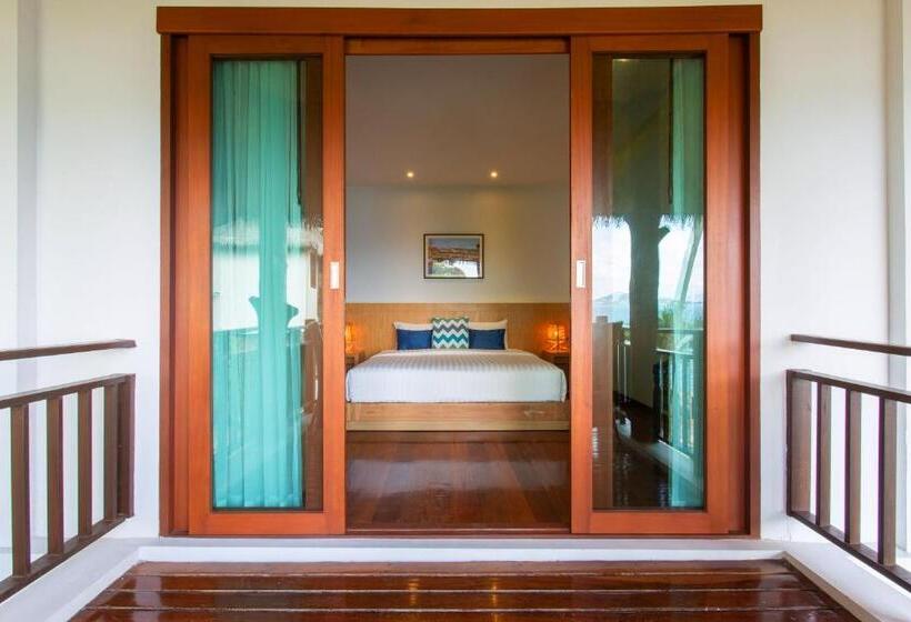 带1个卧室和海景的别墅, Coral Cliff Beach Resort Samui   Sha Plus