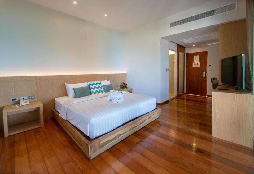 带1个卧室和海景的别墅, Coral Cliff Beach Resort Samui   Sha Plus