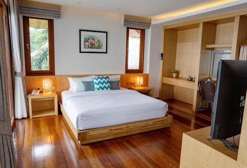 别墅: 1间卧室带游泳池, Coral Cliff Beach Resort Samui   Sha Plus